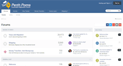 Desktop Screenshot of perthpoms.com
