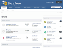 Tablet Screenshot of perthpoms.com